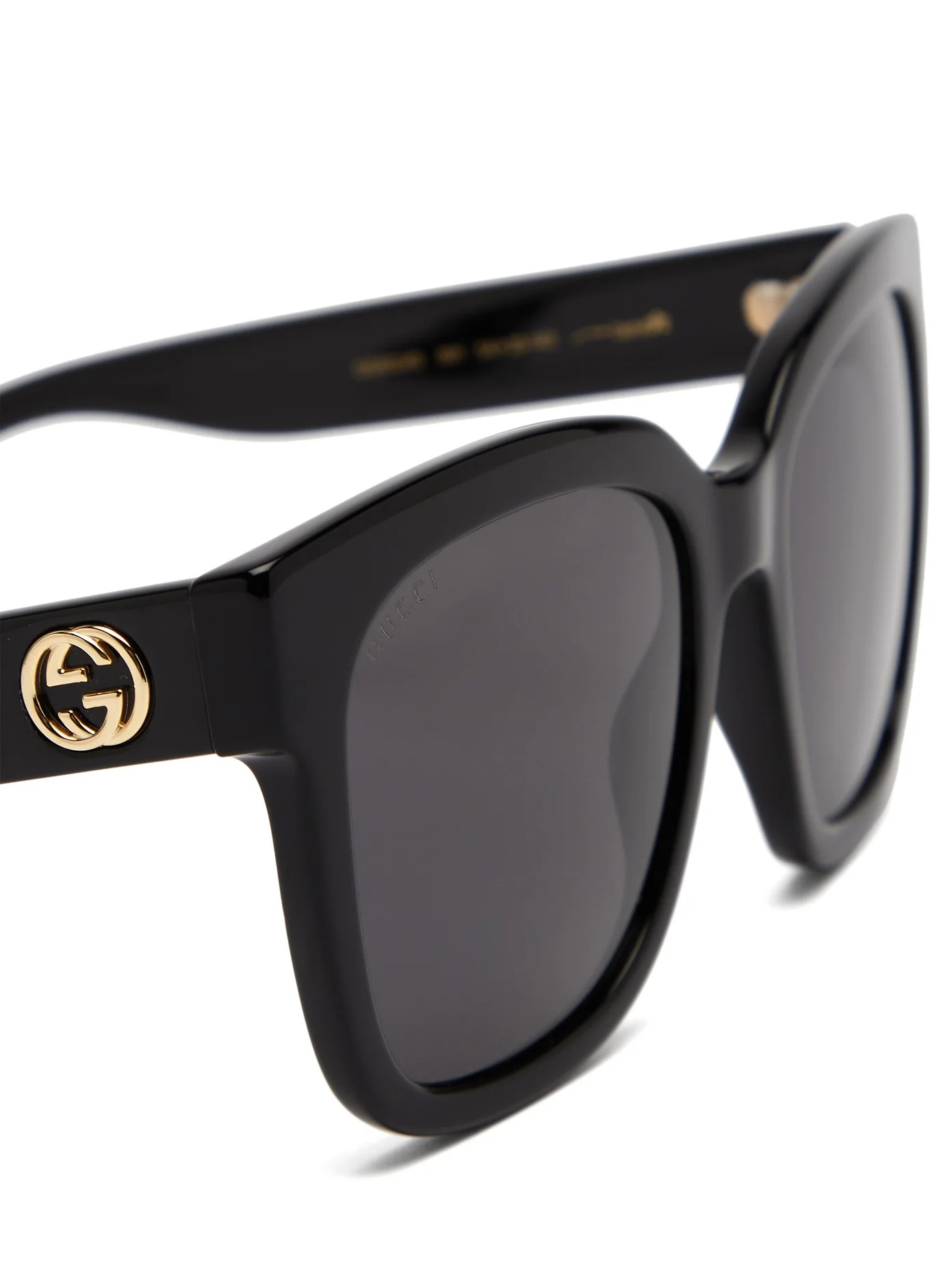 GG square acetate sunglasses - 5