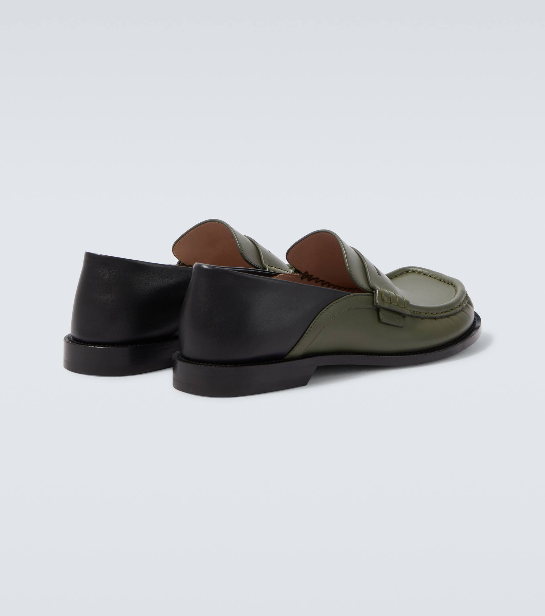 Campo leather penny loafers - 6