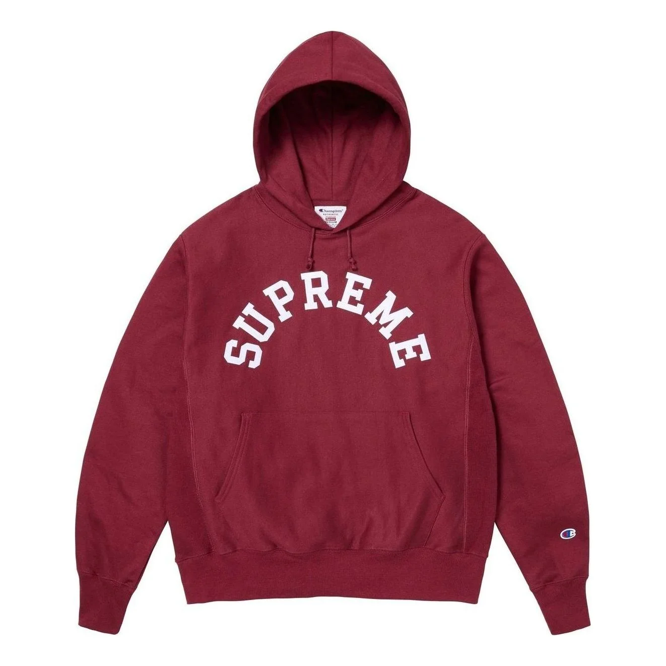 Supreme Champion Hooded Sweatshirt 'Cardinal' SS25SW57-CARDINAL - 1
