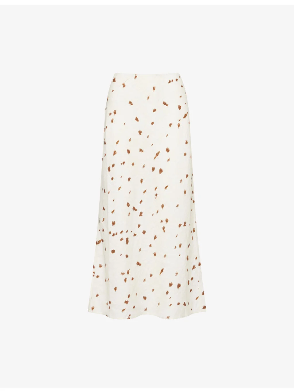 Saagneta Printed Linen Maxi Skirt - 1