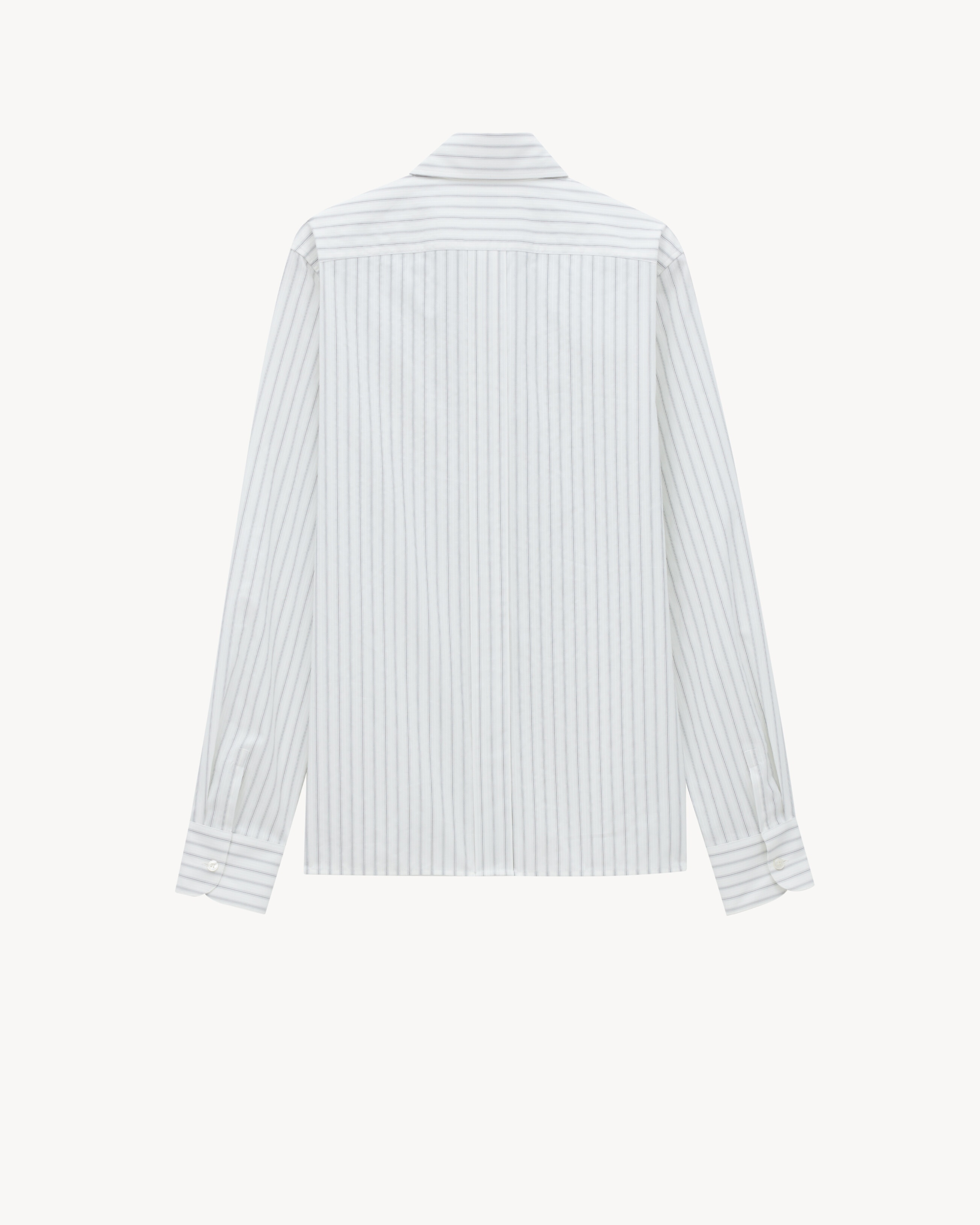 CASSANDRE SHIRT IN TACK-STRIPE POPLIN - 2