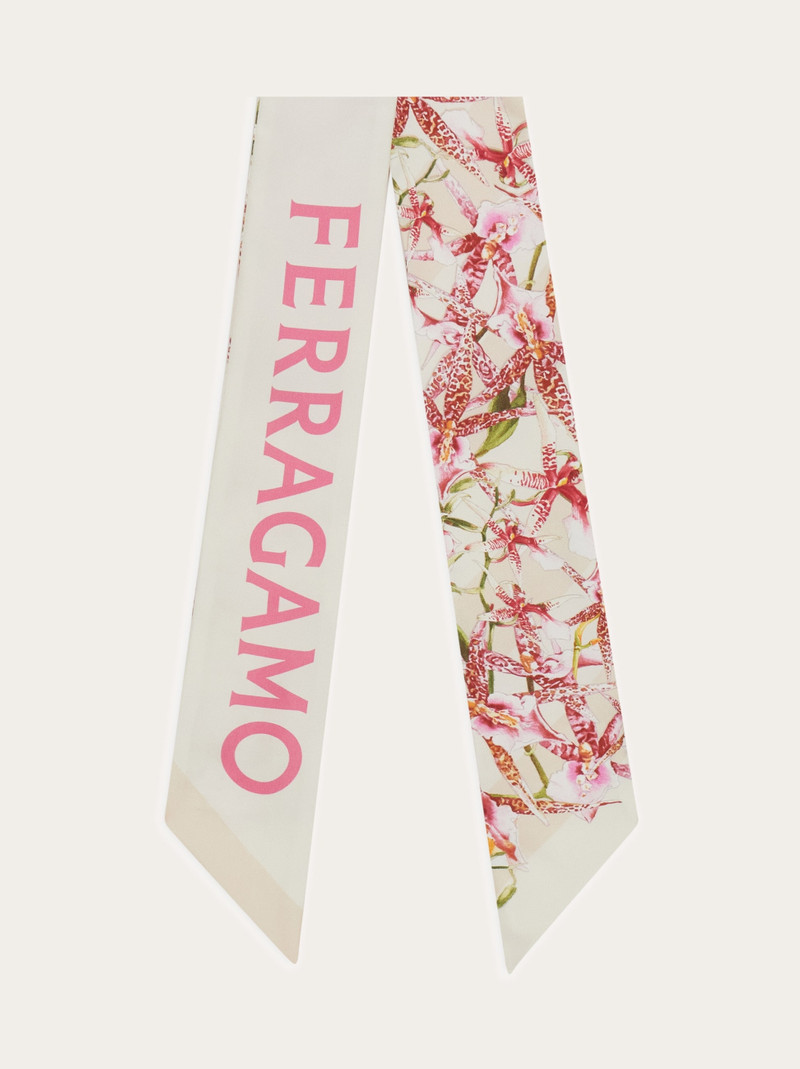 Gaia print silk bandeau 1