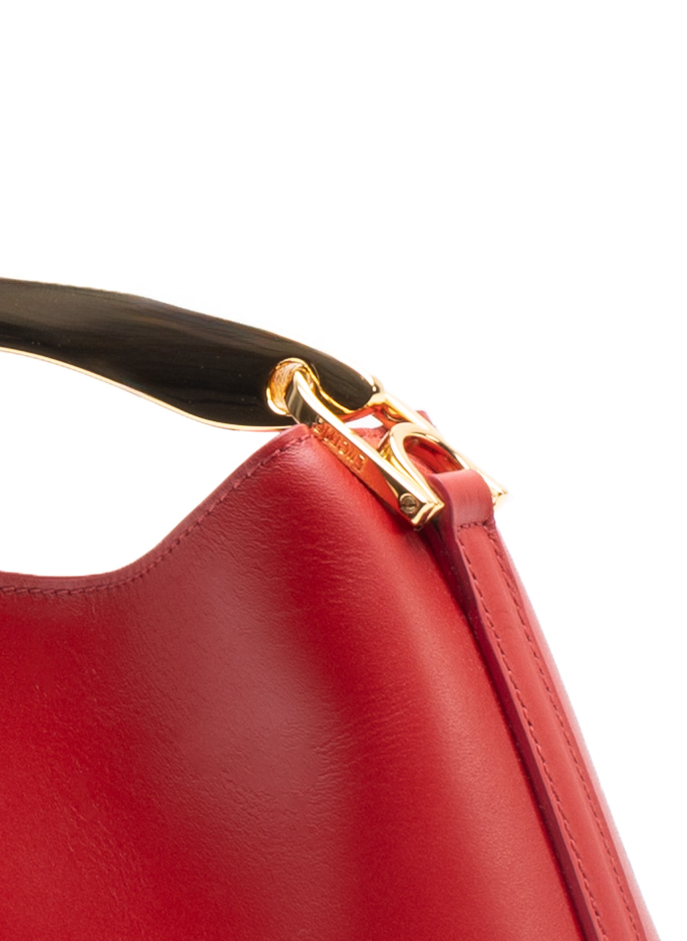 Mini Boomerang Leather Red - 5