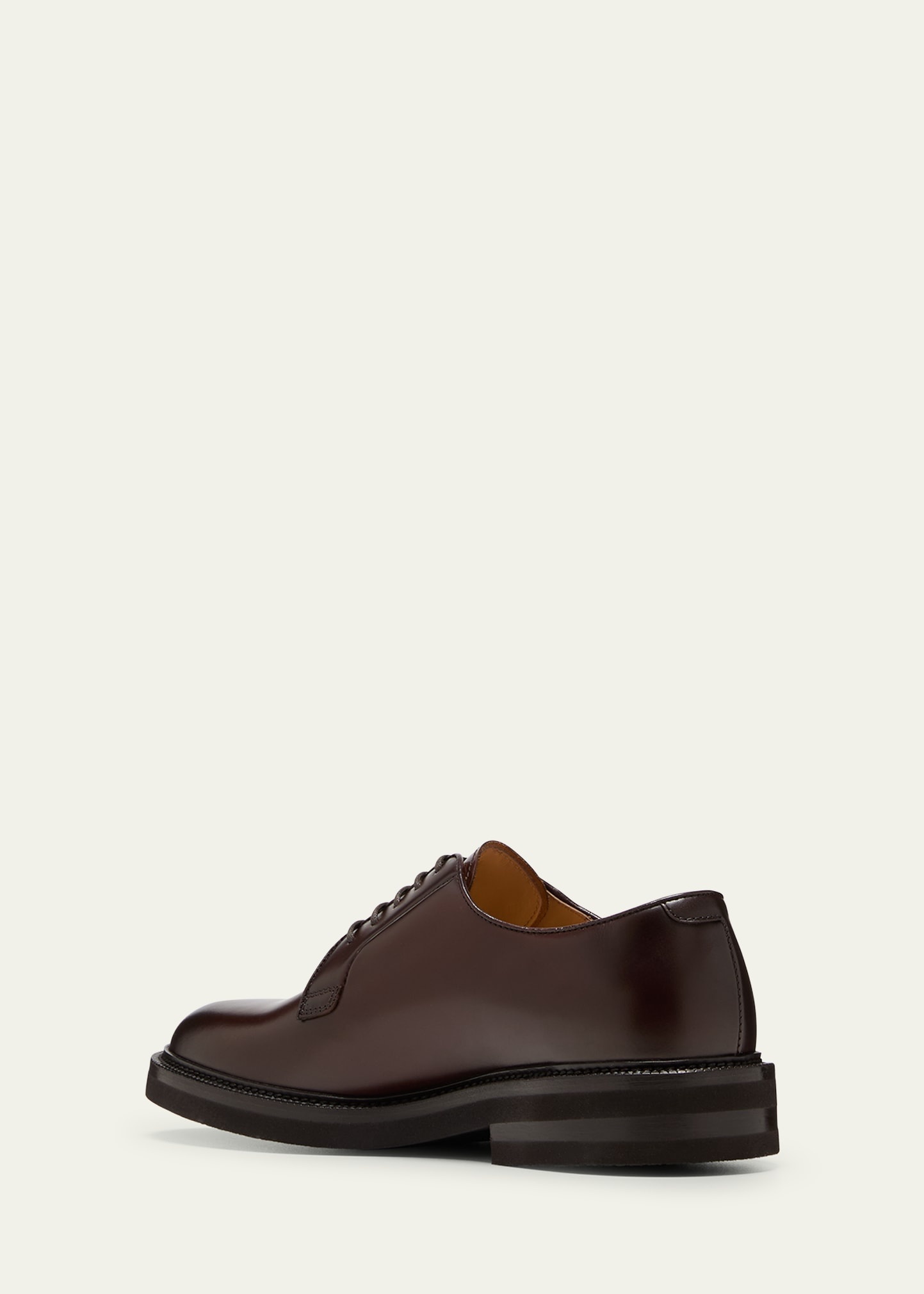 Men's Calf Leather Derby Shoes - 2