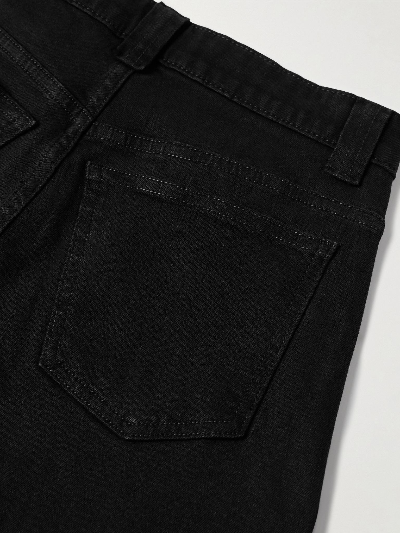 Callum high-rise straight-leg jeans Dark denim - 5
