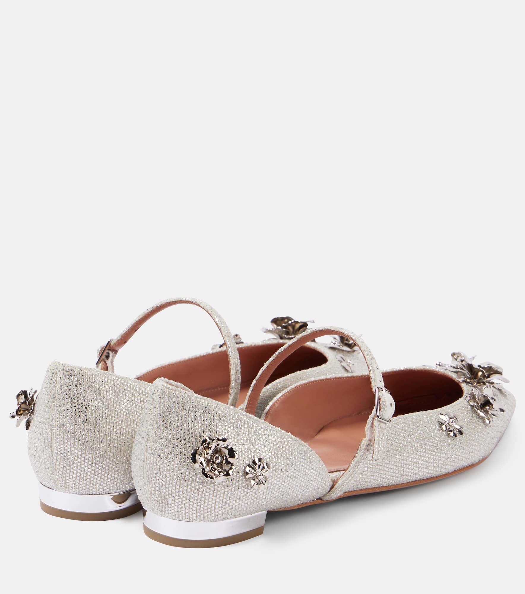 Bloom embellished ballet flats - 2