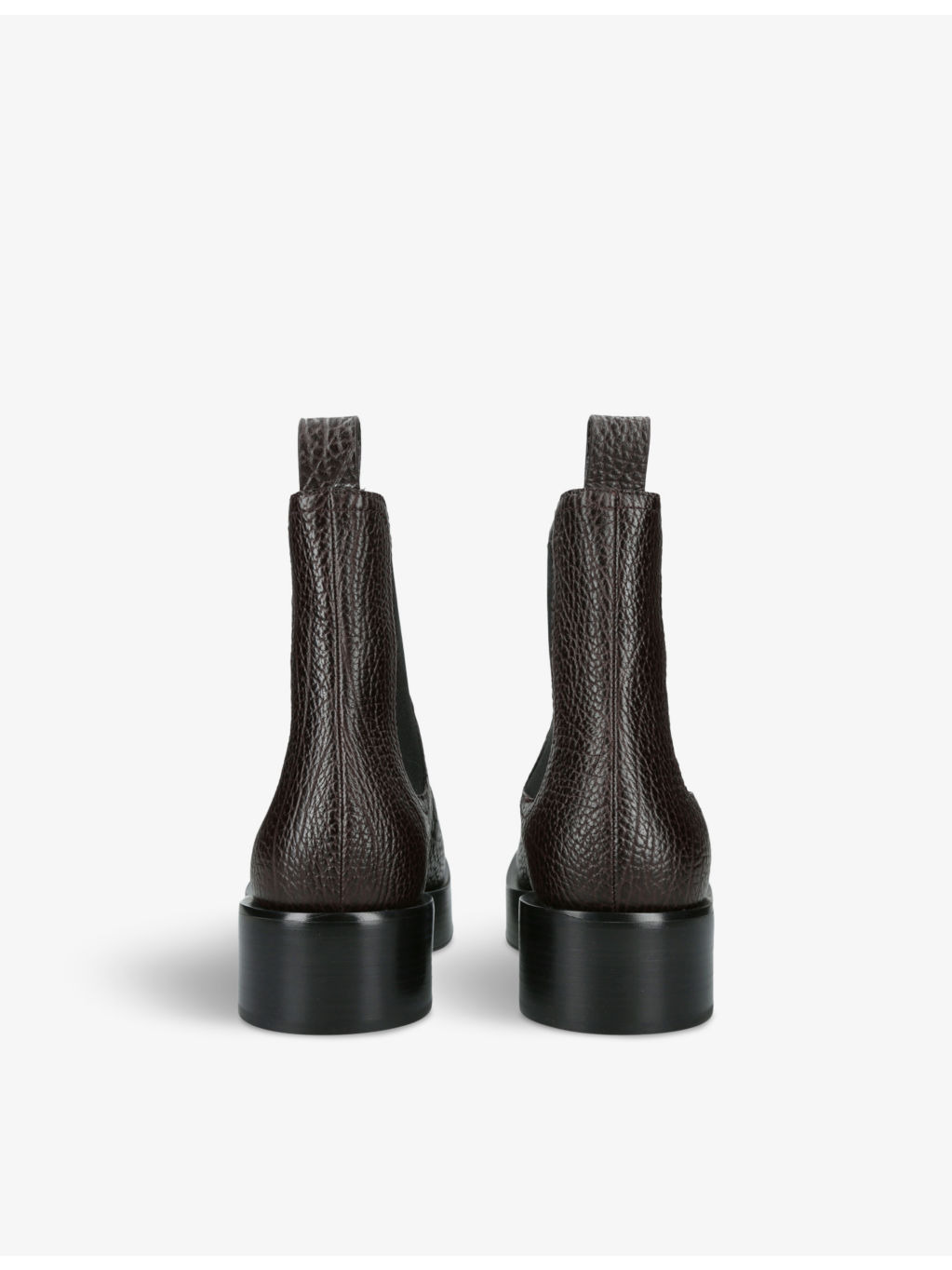 Torino grain-texture leather Chelsea boots - 4
