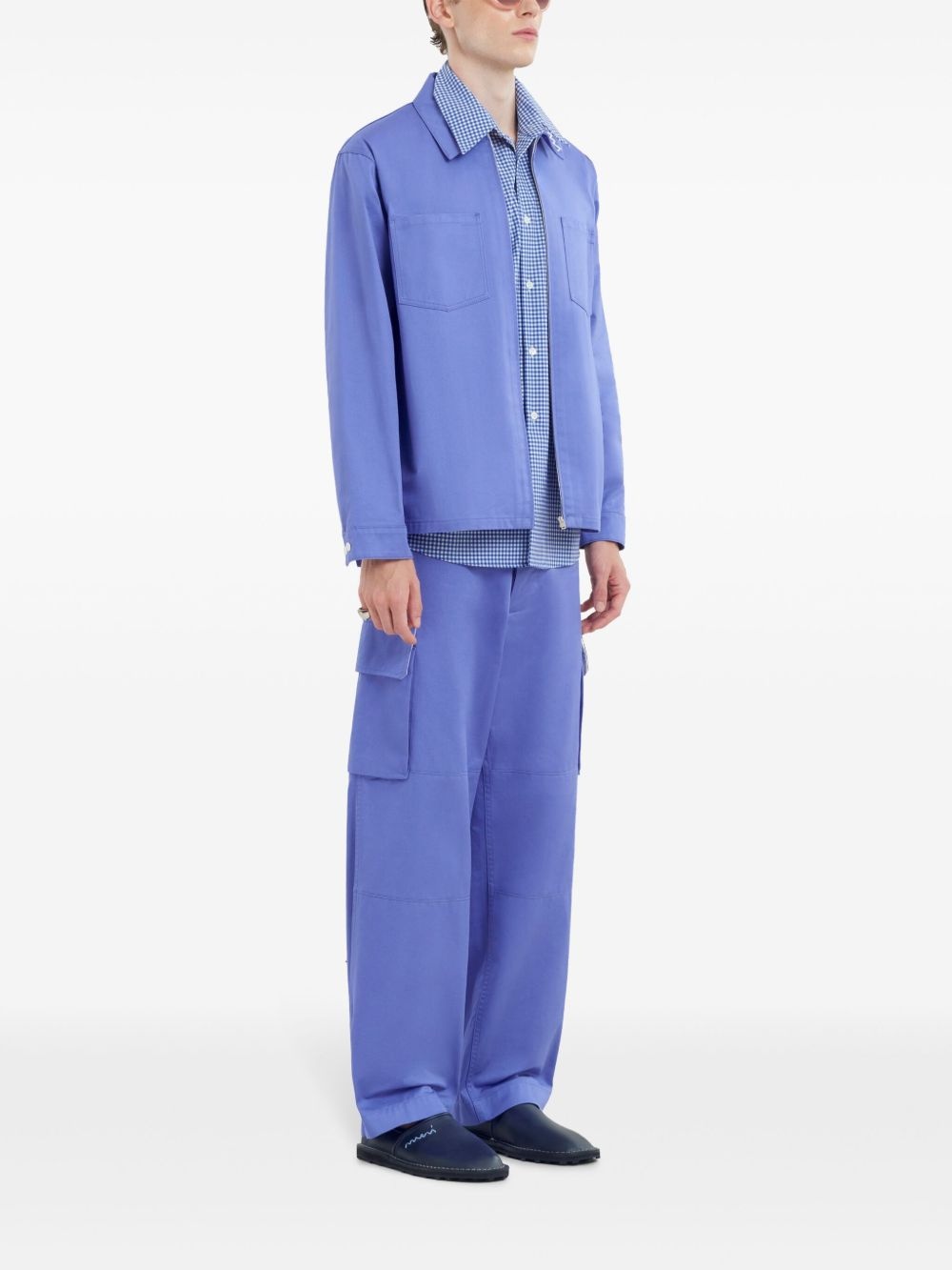 check pattern shirt - 2