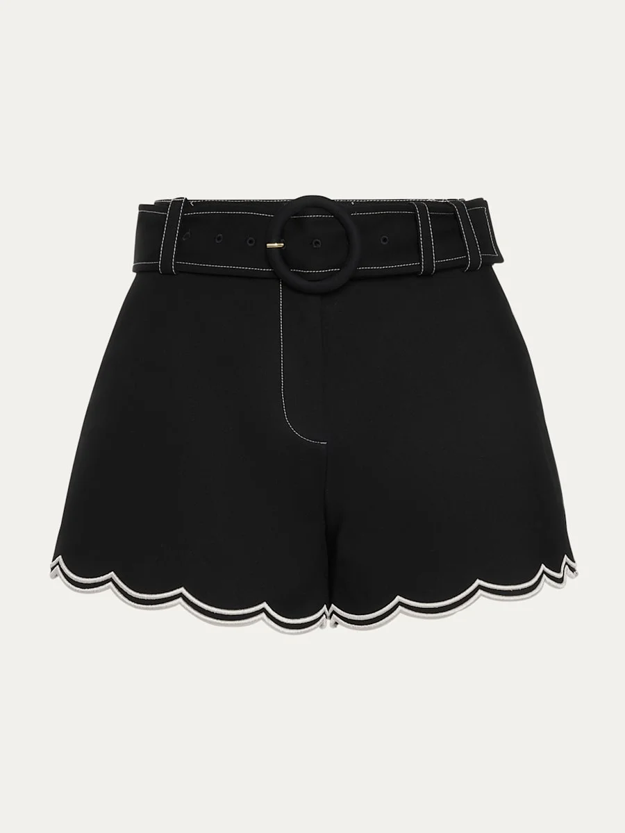 Violeta Belted Shorts - 1