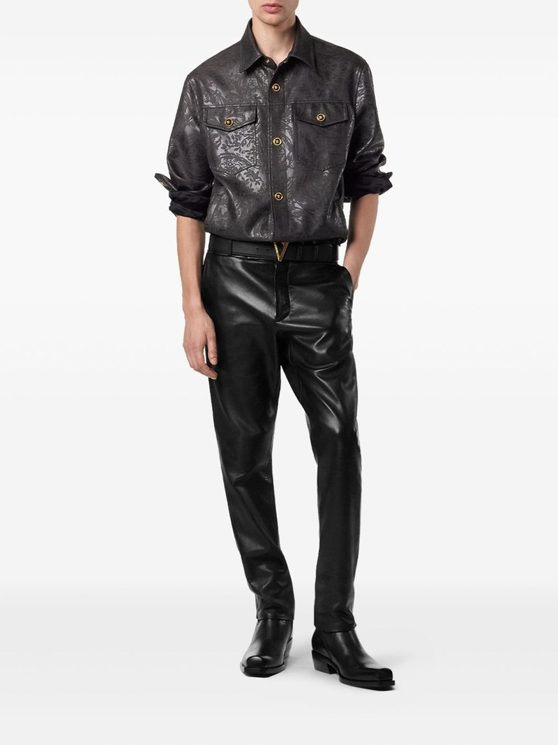 VERSACE Barocco embossed shirt jacket outlook