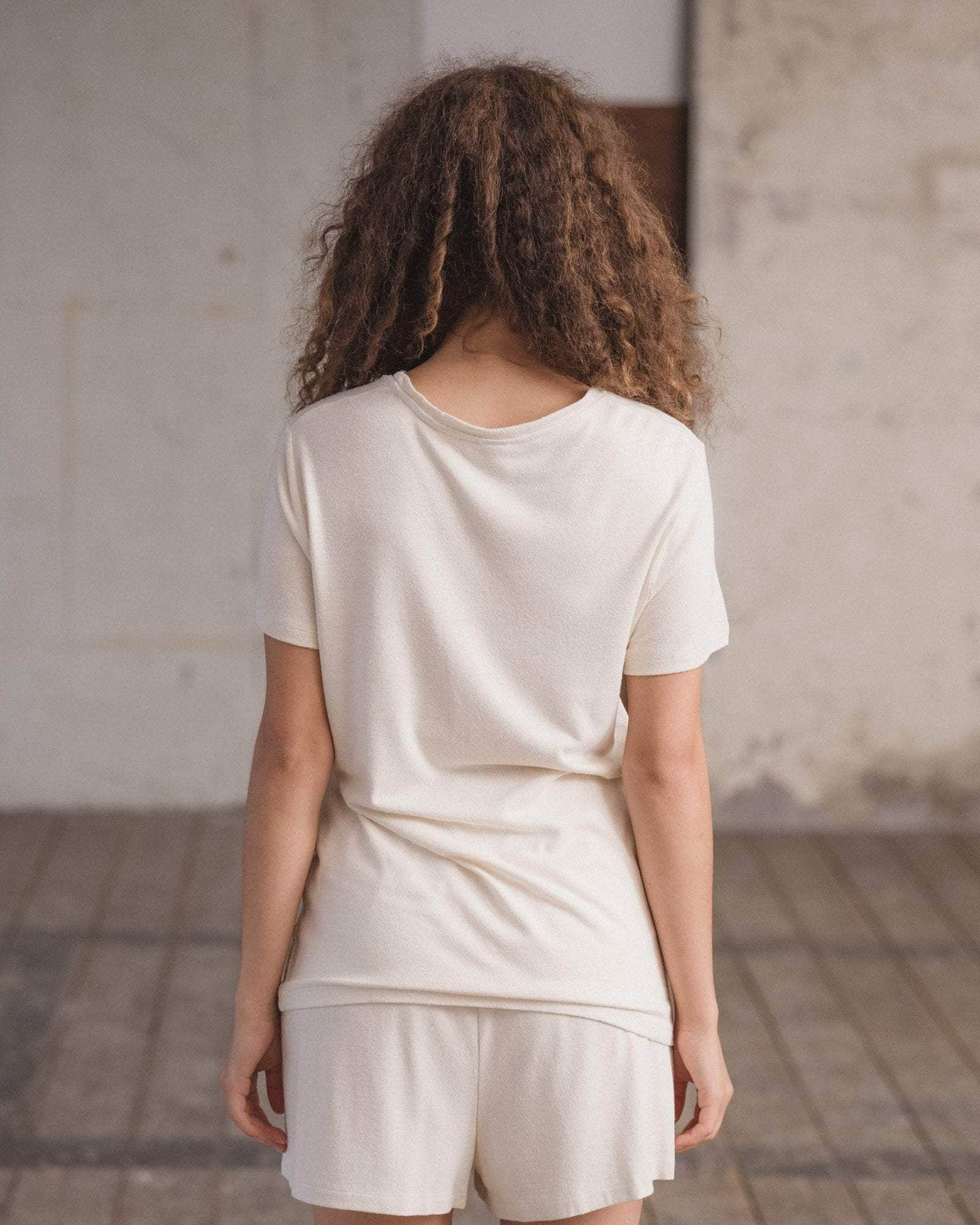 Silk Tee Shirt - Wild Silk Jersey - 2