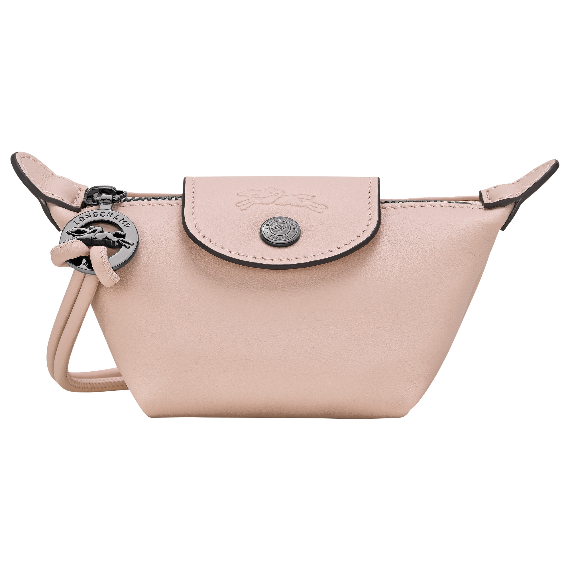 Le Pliage Xtra Coin purse Nude - Leather - 1