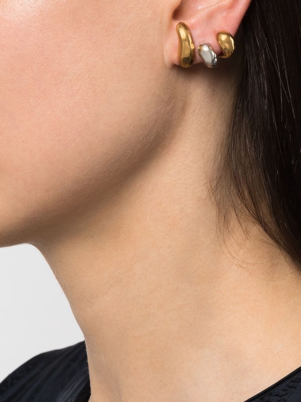 The Raindrop hammered earrings - 2