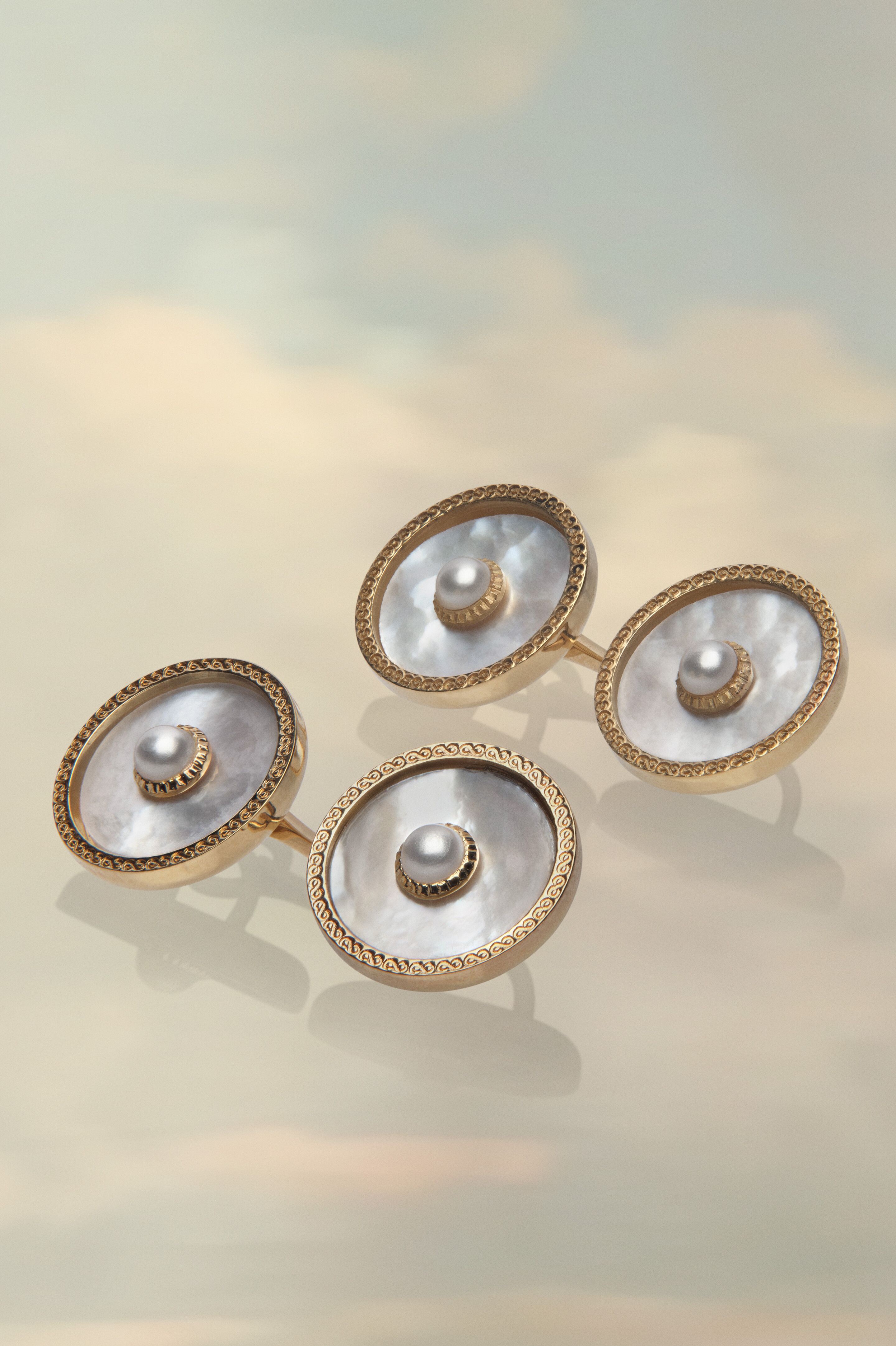 Pearl Cufflinks - 2