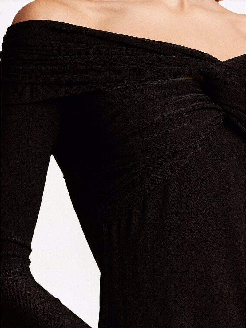 Cerna off-shoulder midi dress 5
