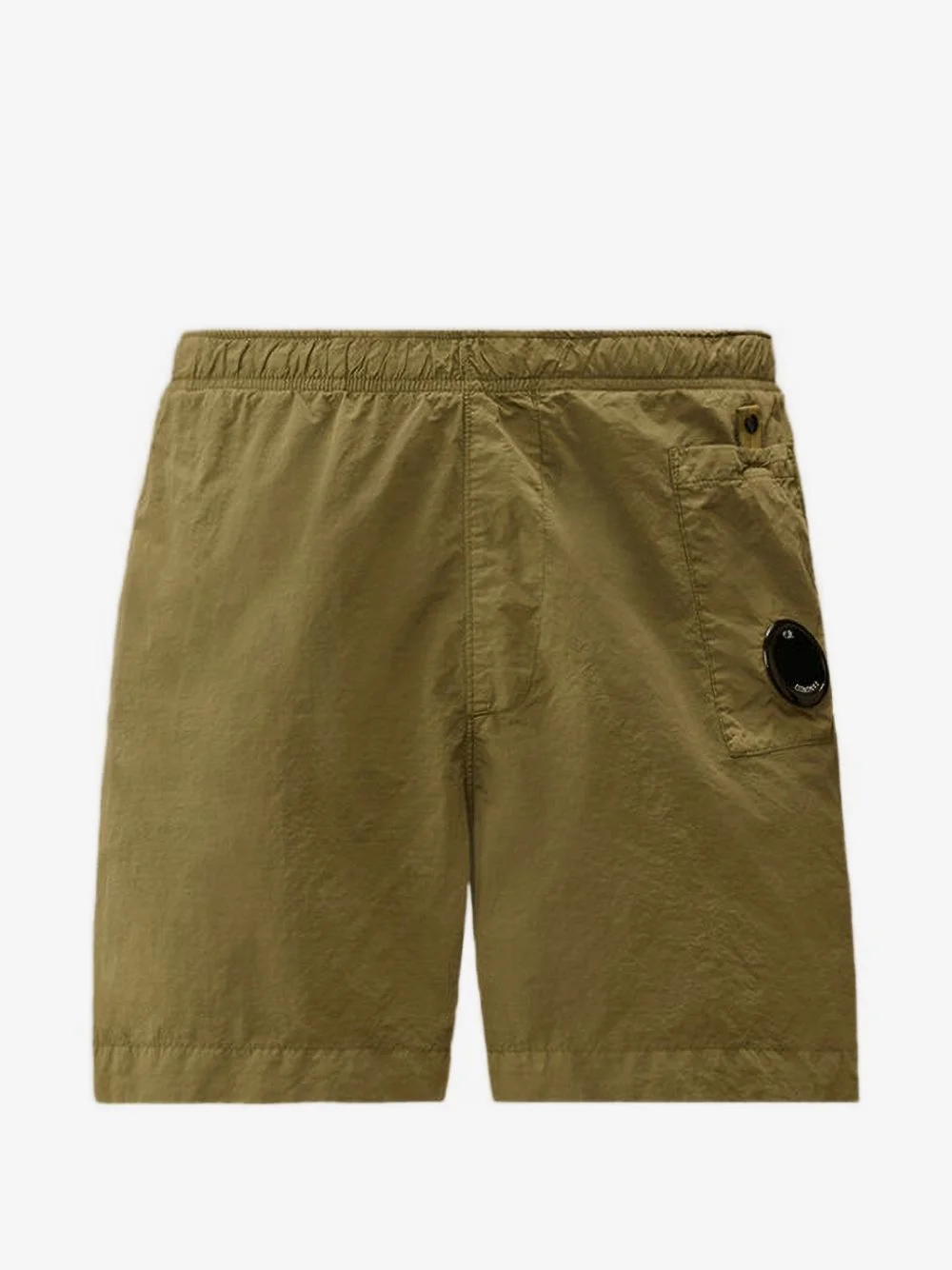 green swim shorts - 1