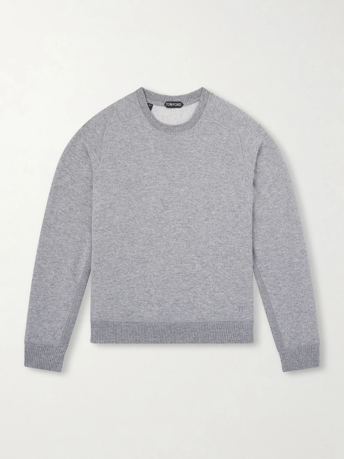 Cashmere and Cotton-Blend Sweater - 1