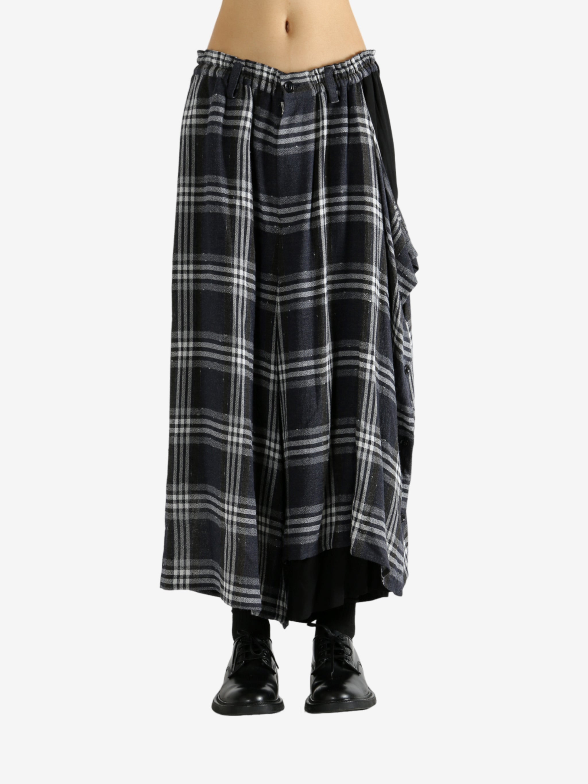 Y'S - Women I-Left Double Button Open P Pant - 1
