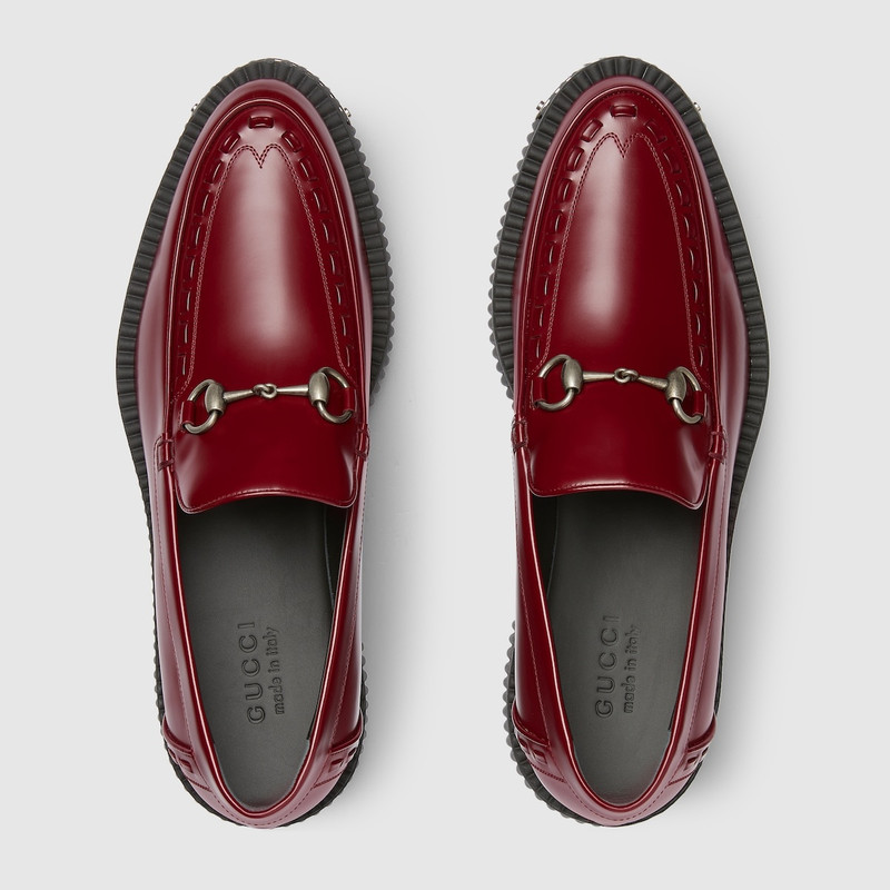 Men's Gucci Horsebit creeper loafer 5