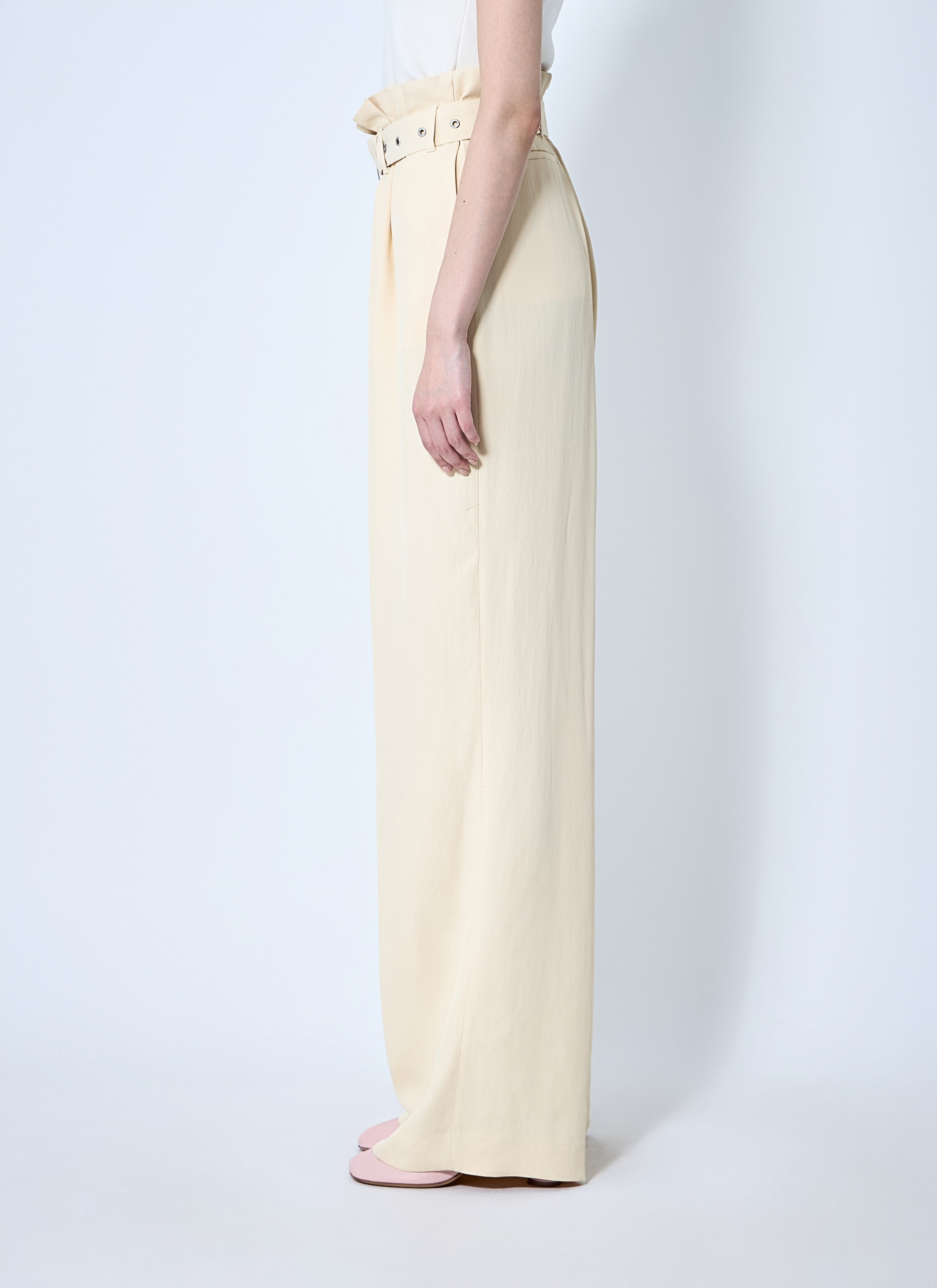 Dries Van Noten Women Belted Pants - 3