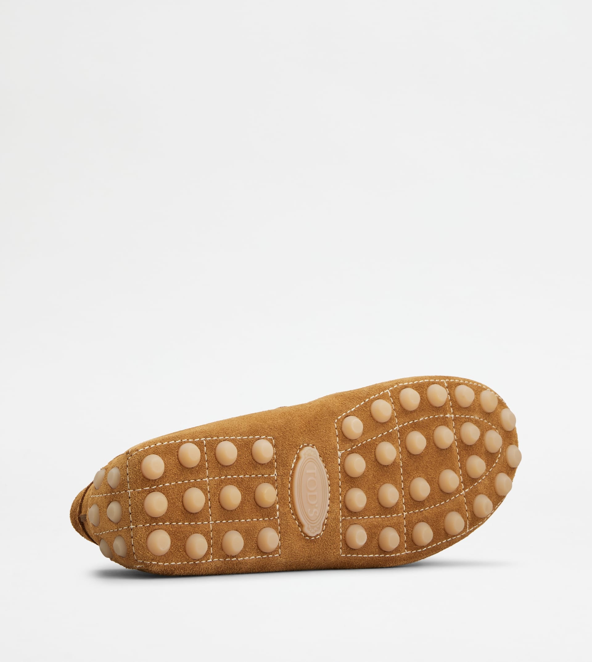 TOD'S GOMMINO BUBBLE IN SUEDE - BROWN - 4