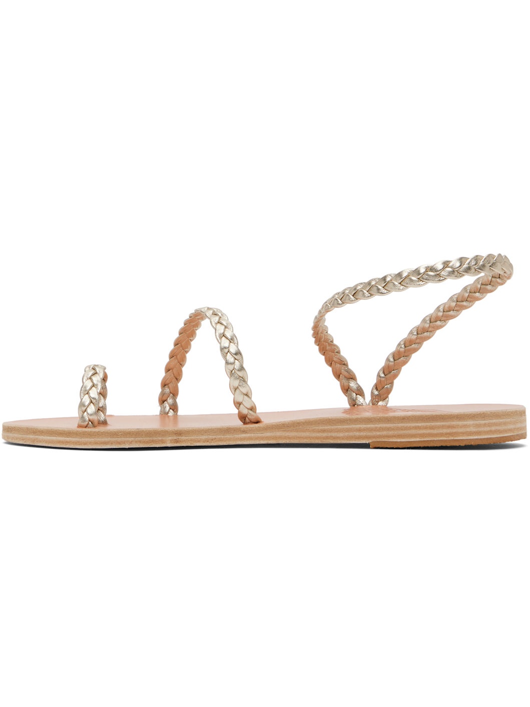 Silver Eleftheria Sandals - 3
