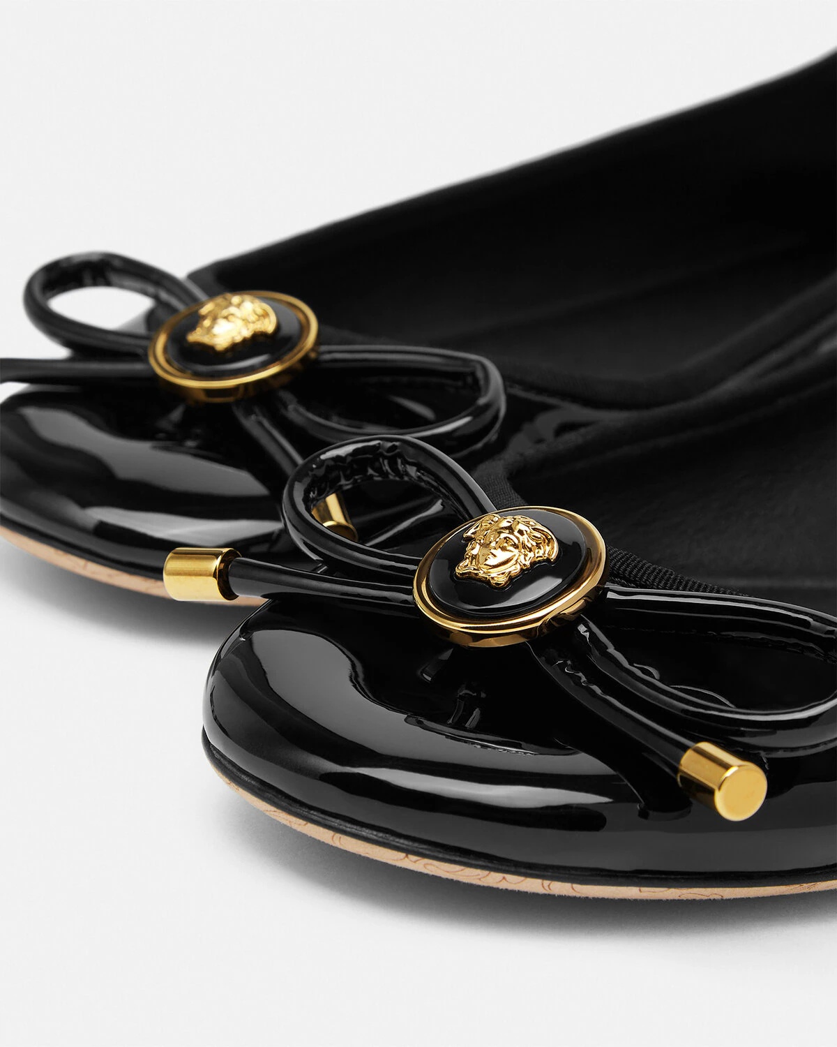 Opera Bow Patent Ballerinas - 4