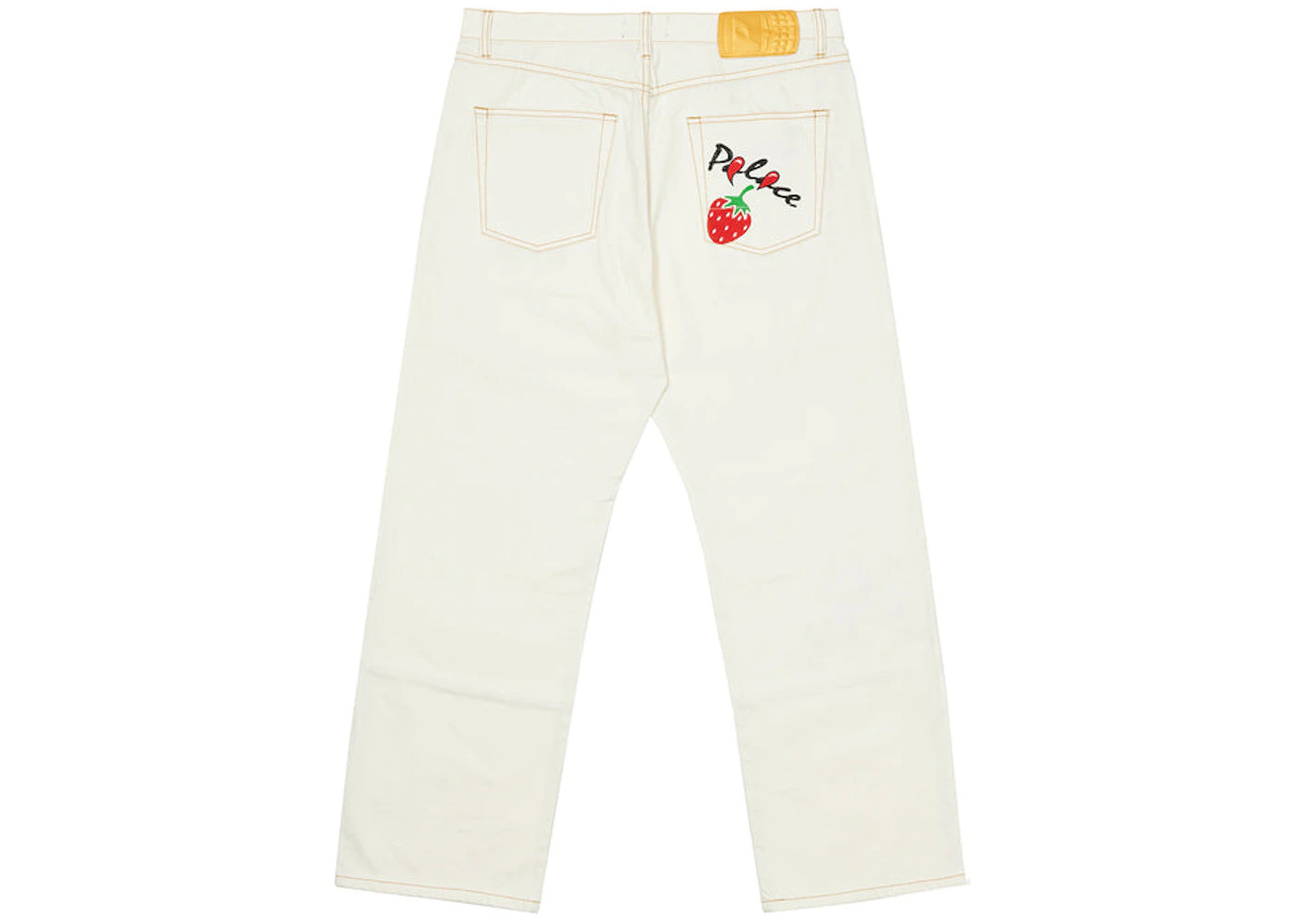 Palace Duck Bomb Panel Jeans White - 2