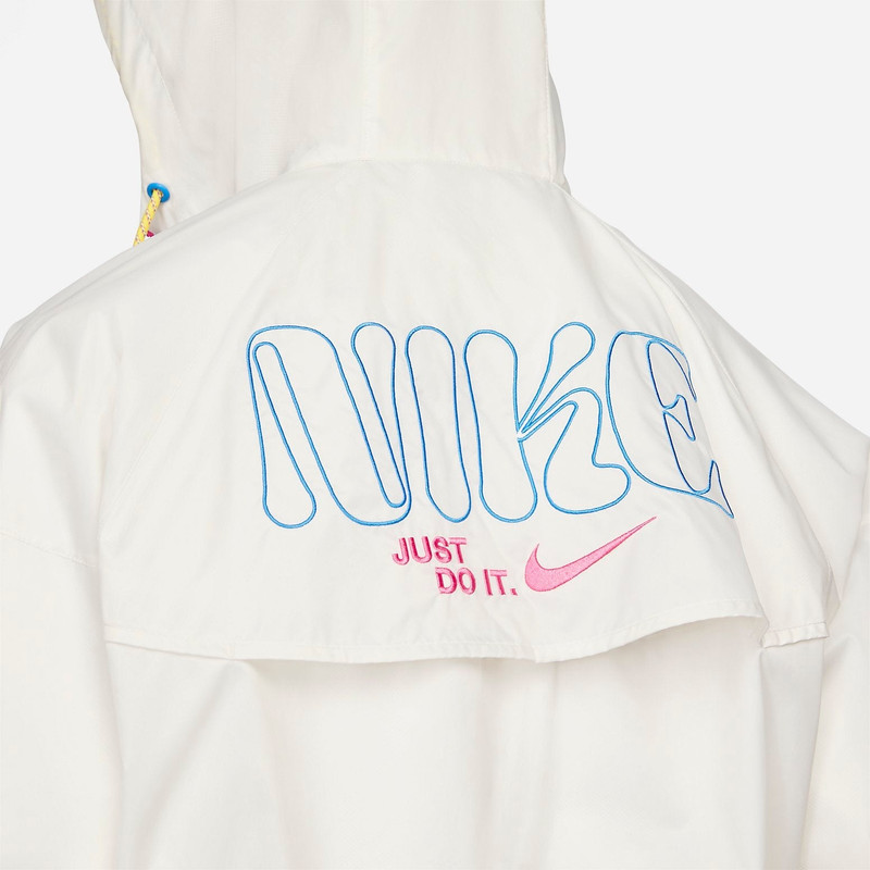 Nike Nike Woven Sports Hooded Windbreaker Jacket 'White' FJ7680-030 outlook