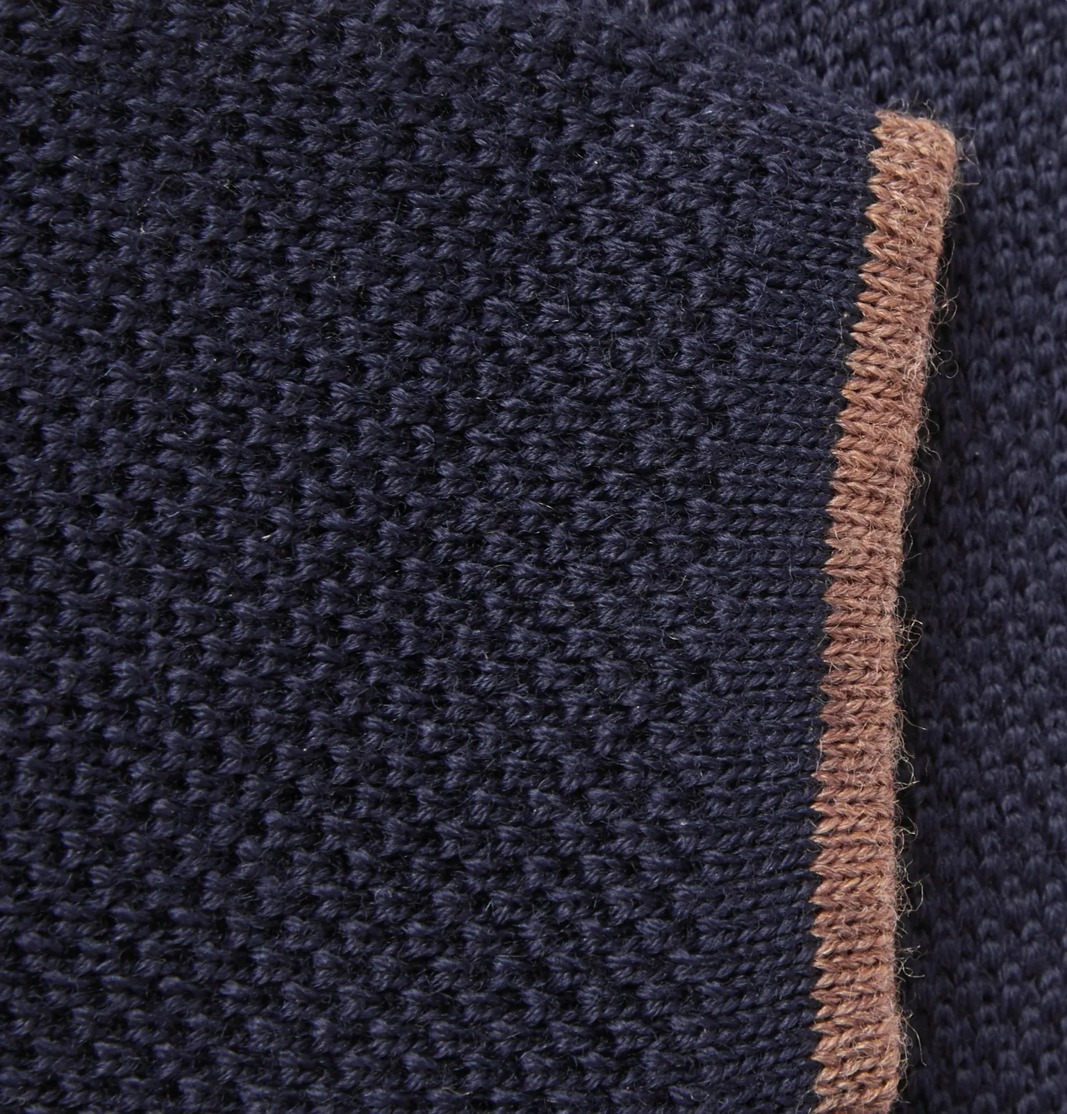 6.5cm Contrast-Tipped Knitted Wool Tie - 3