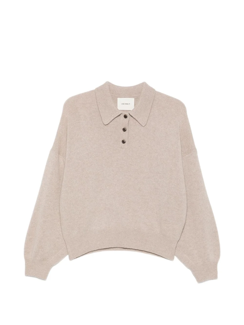 button-fastening polo shirt - 1