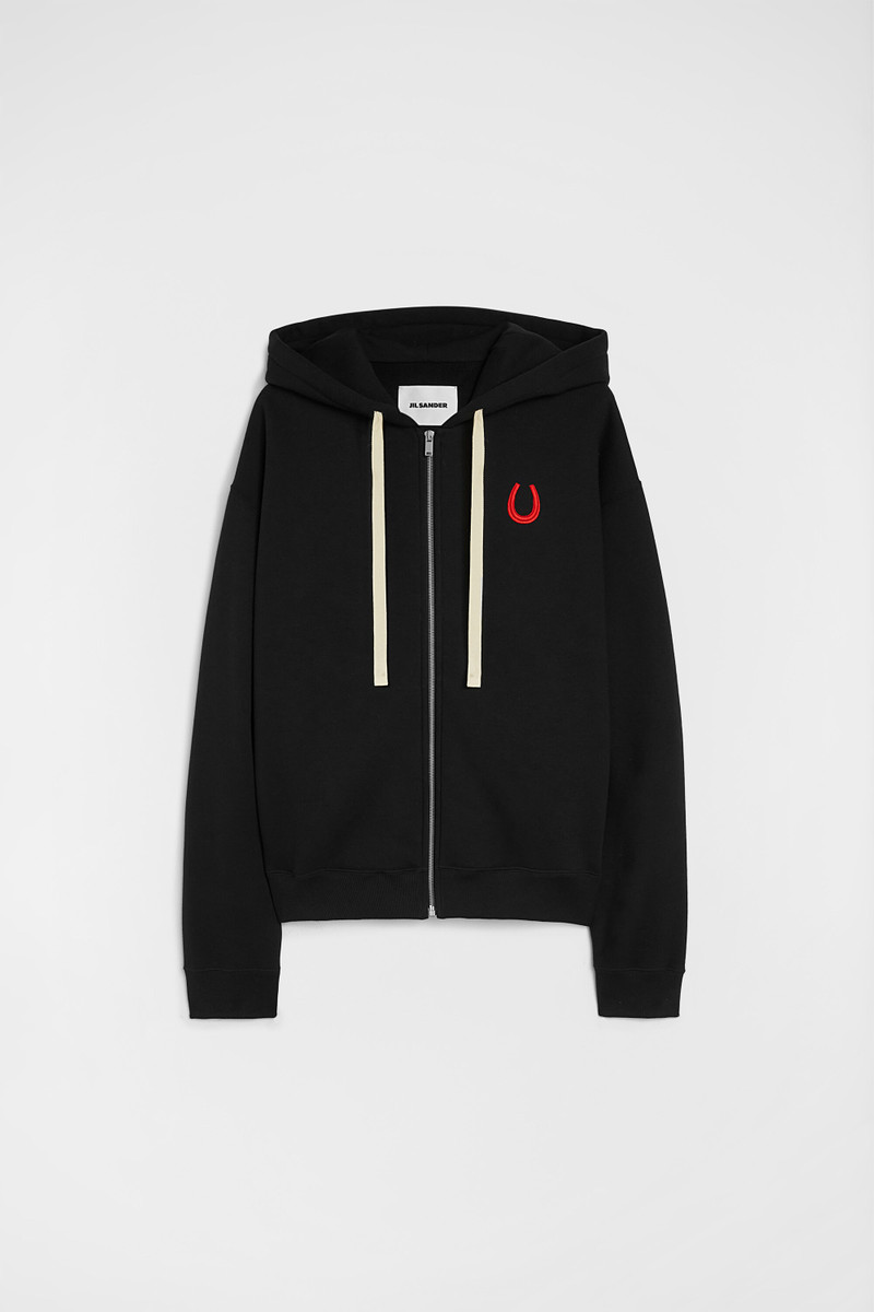 Cotton Terry Zip-Up Sweatshirt 1