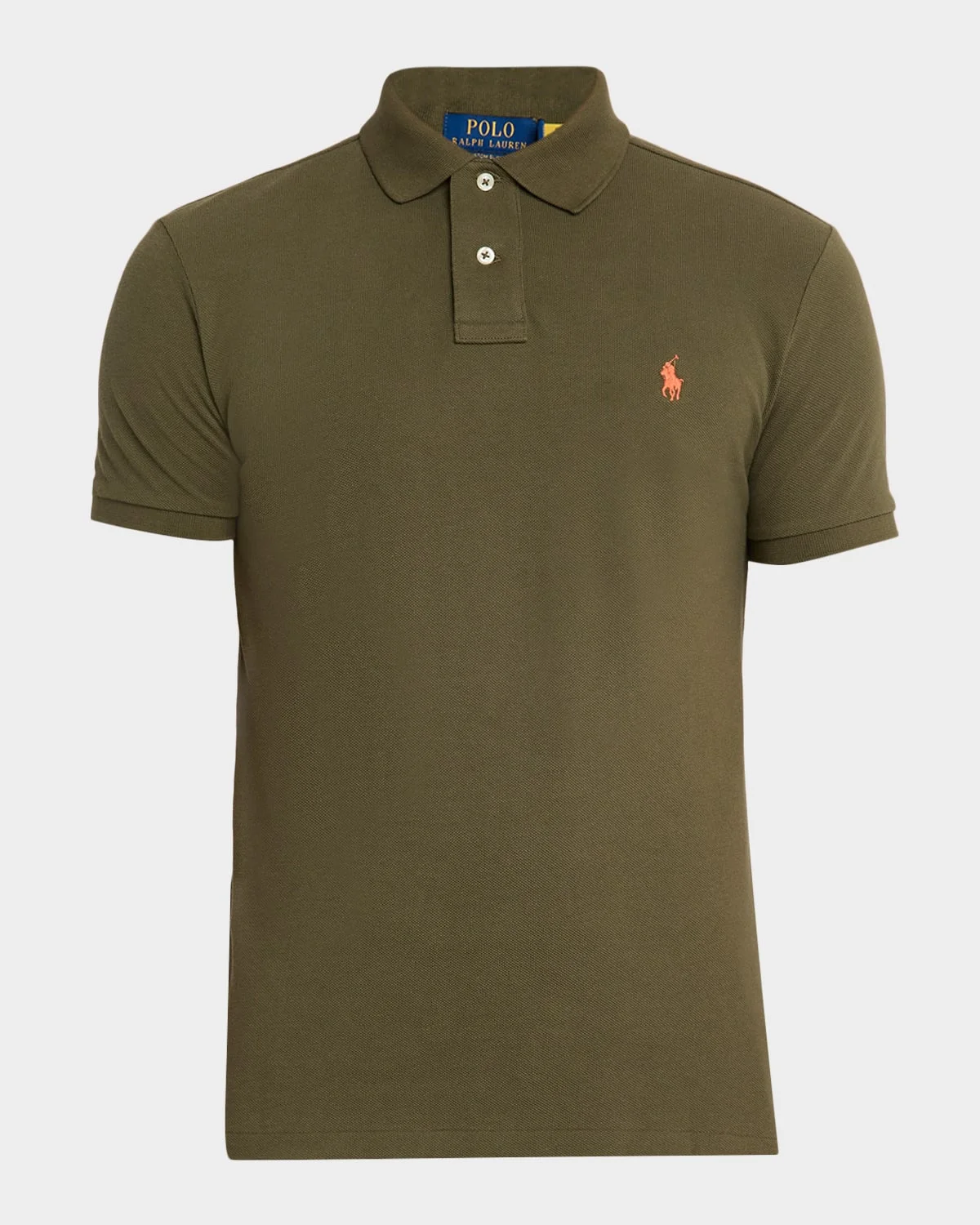 Men's Custom Slim Fit Soft Cotton Polo Shirt - 1