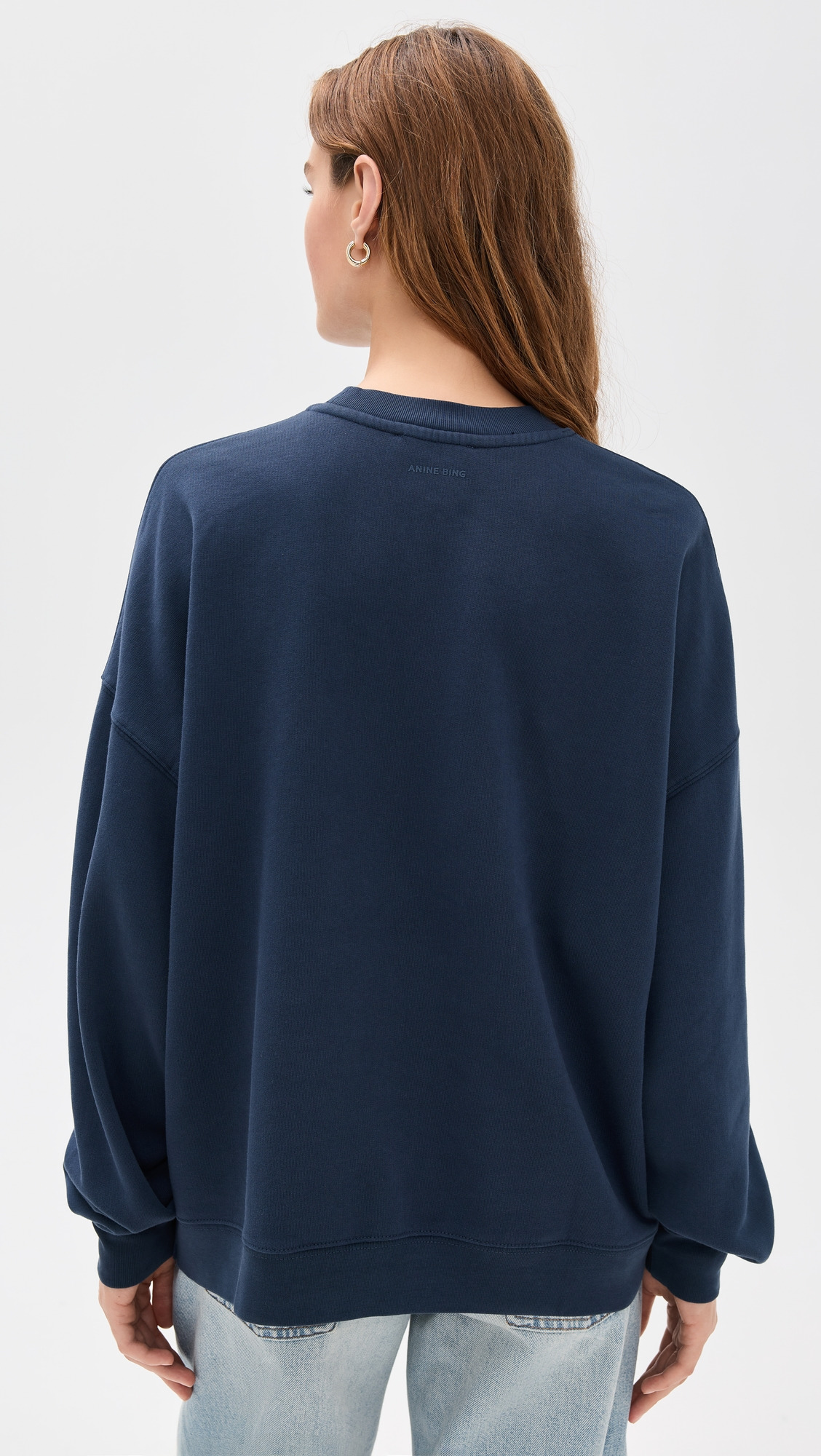 Miles Oversized Letterman  Sweatshirt - 2