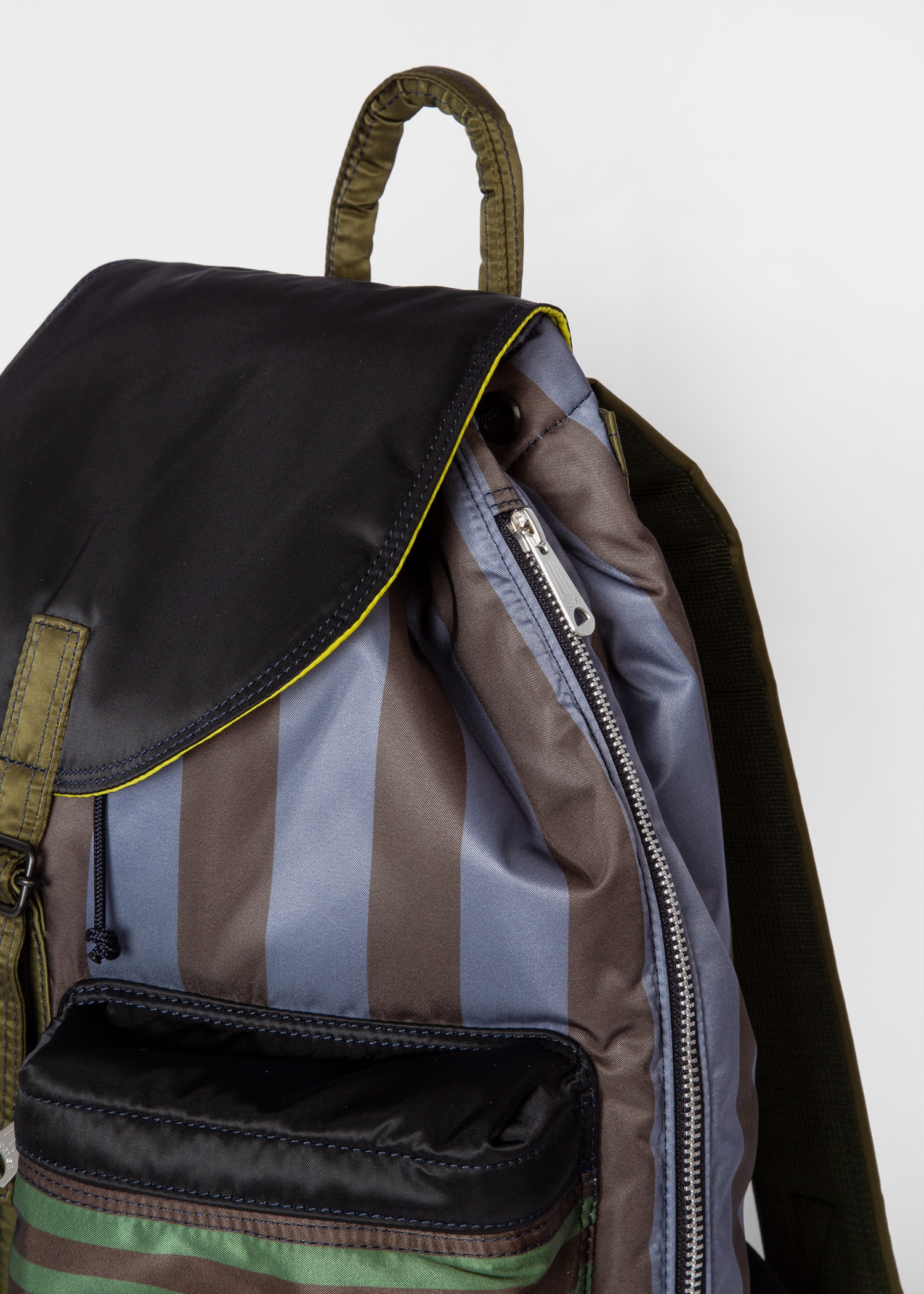 Mixed Stripe Backpack - 4