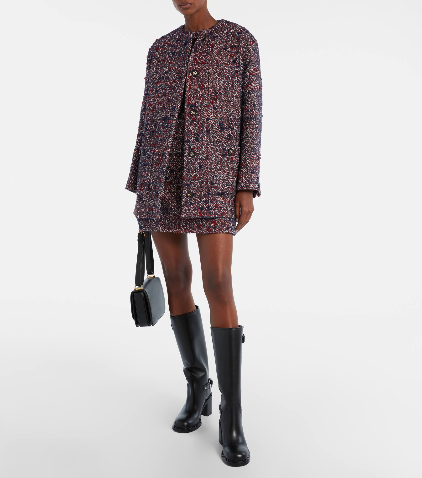 Horsebit leather knee-high boots - 3