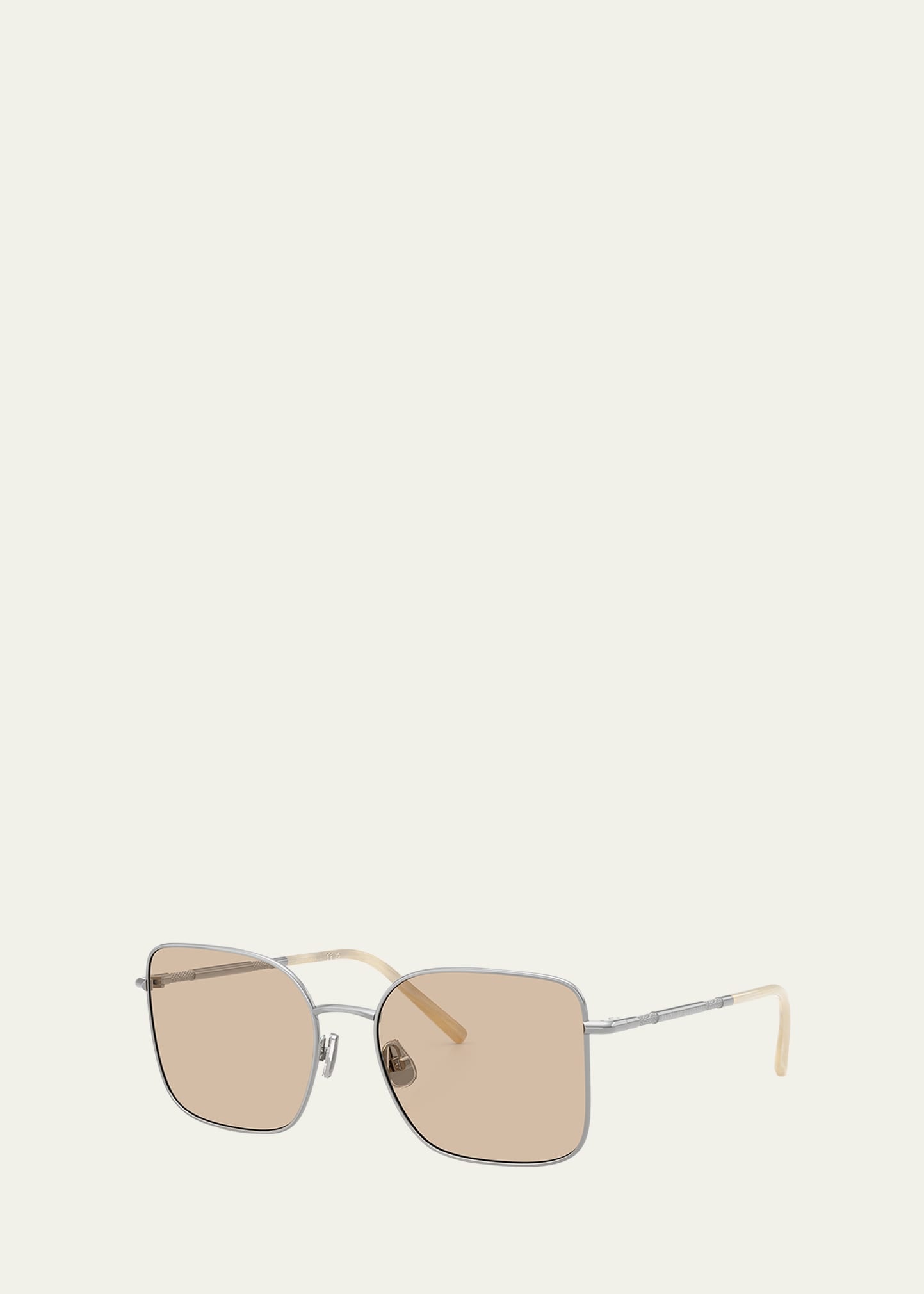 BC1005T Rectangular Titanium Sunglasses - 2