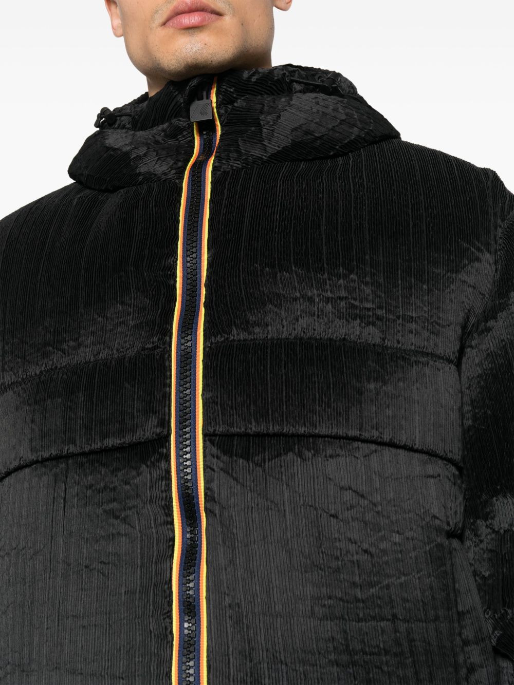 hooded duck-down puffer jacket - 5