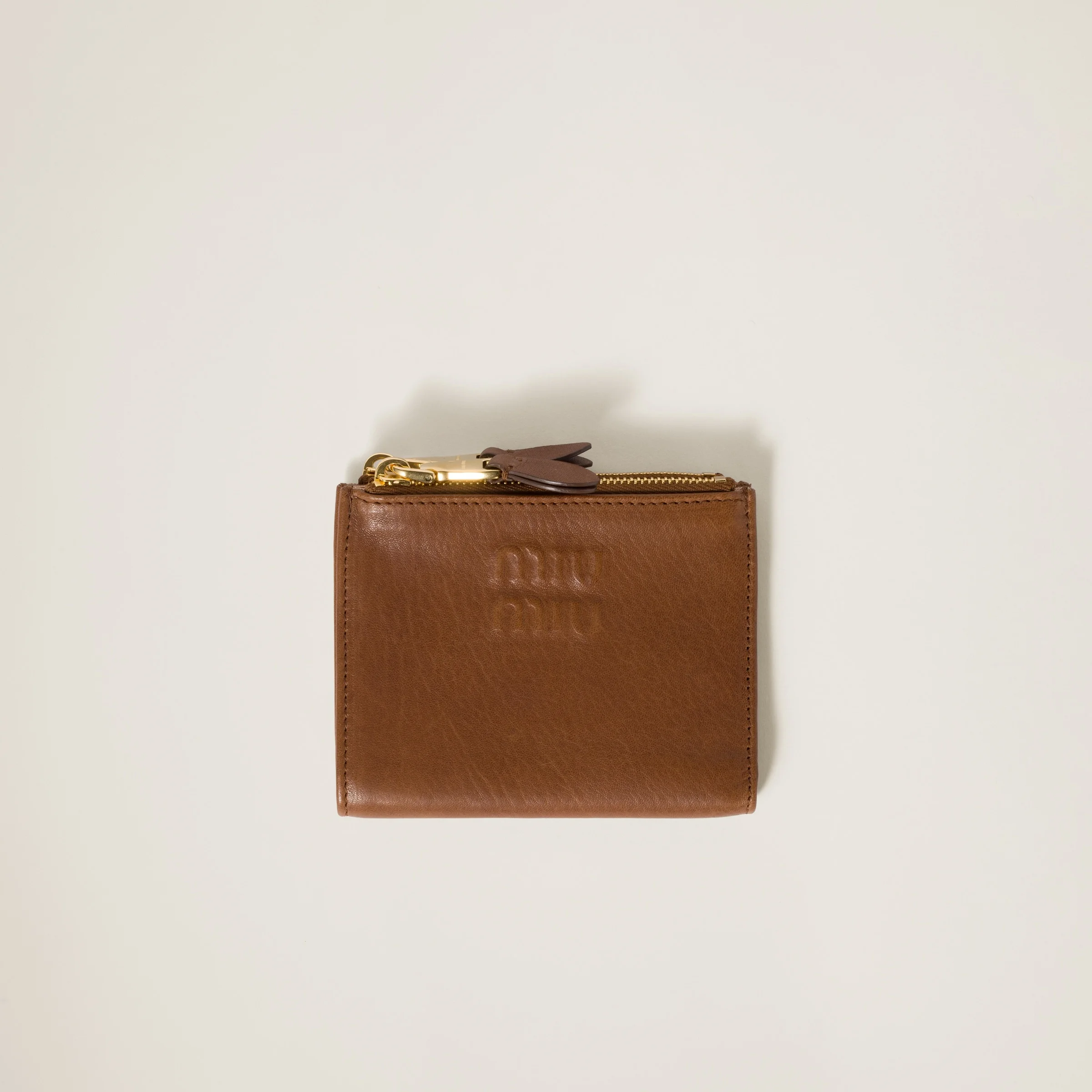 Small nappa leather wallet - 1