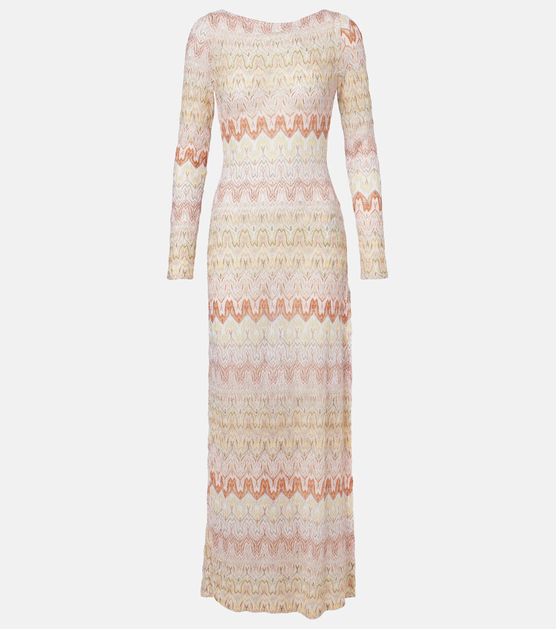 Lamé maxi dress - 1