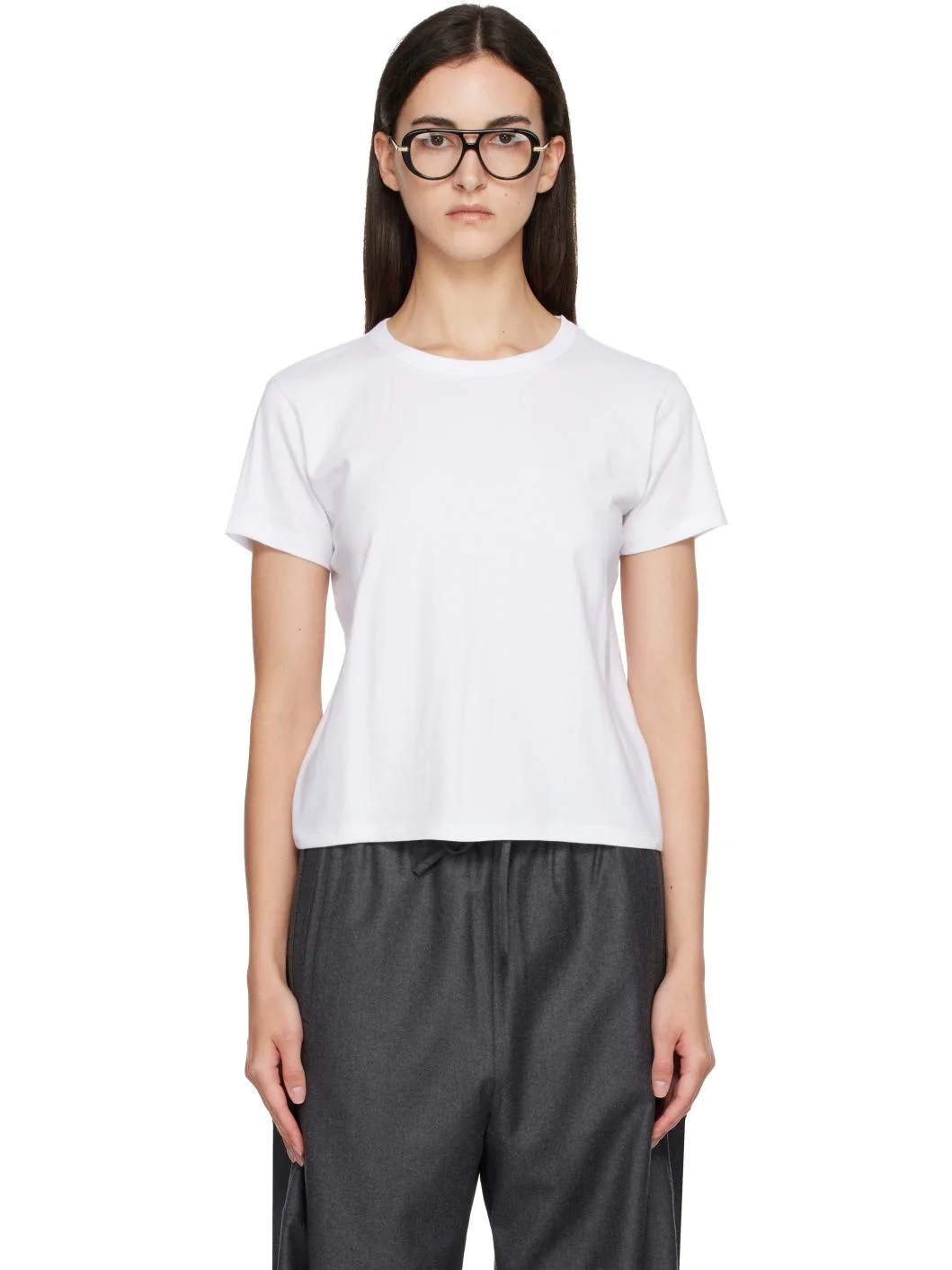 White 'The Margo' T-shirt - 1
