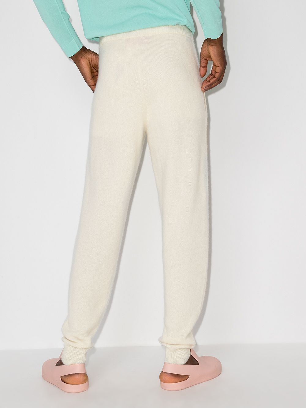 Heavy cashmere track pants - 3