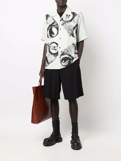 OAMC graphic-print short-sleeved shirt outlook