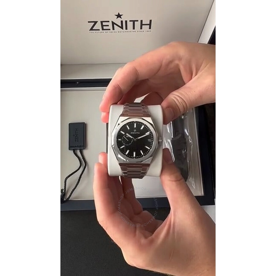 Zenith Defy Skyline Black Sunburst Dial Automatic Men's Watch 03.9300.3620/21.I001 - 6
