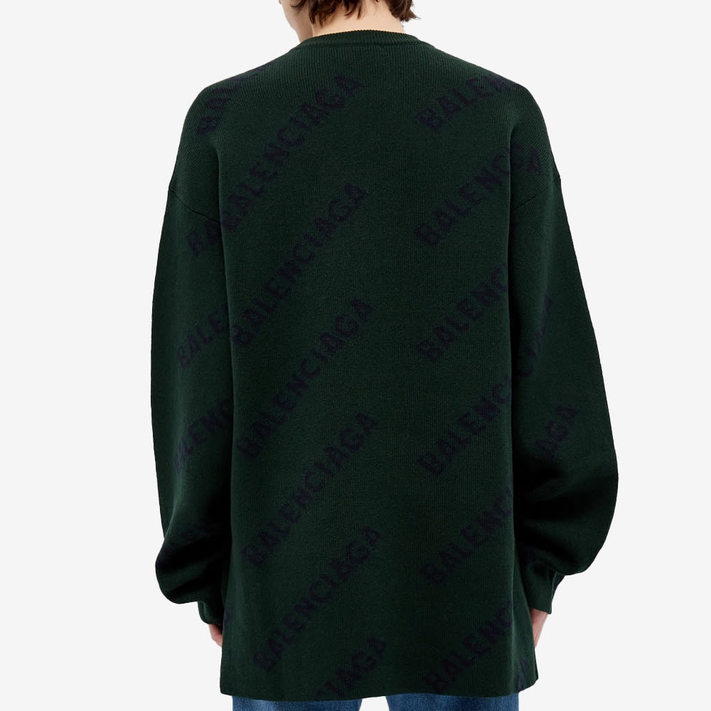 Balenciaga Logo Crew Knit - 4