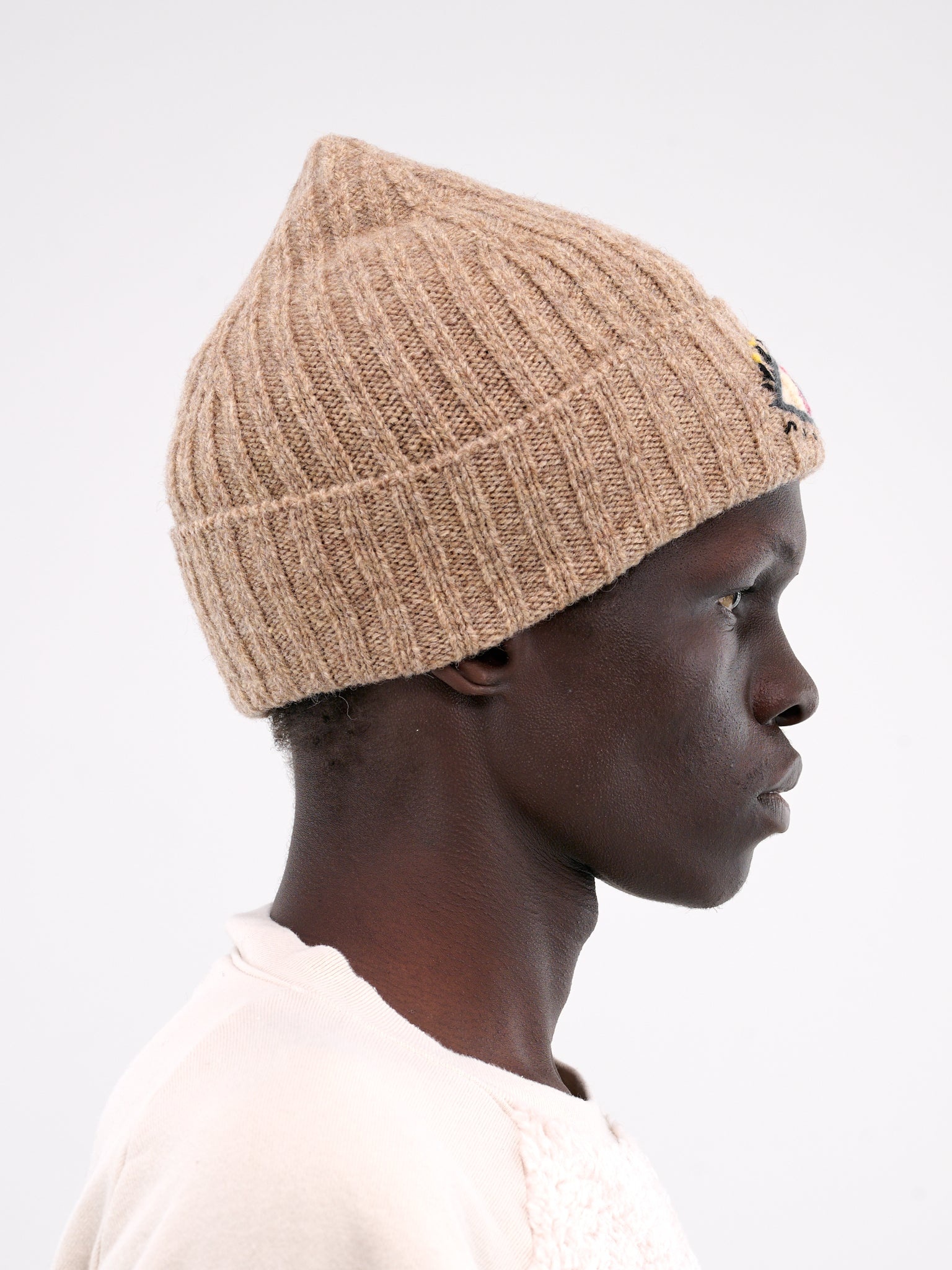 Kapital Speakeasy Wool Knit Beanie | REVERSIBLE