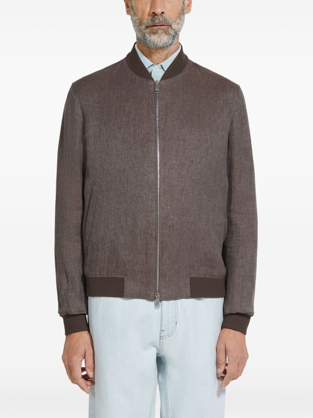 Oasi Lino bomber jacket - 3