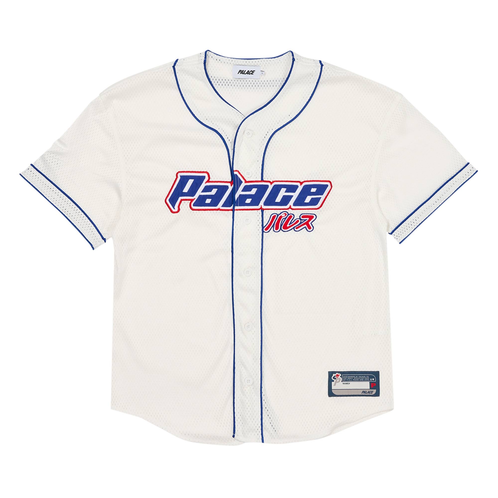 Palace Kawaii Baseball Jersey 'White' - 1