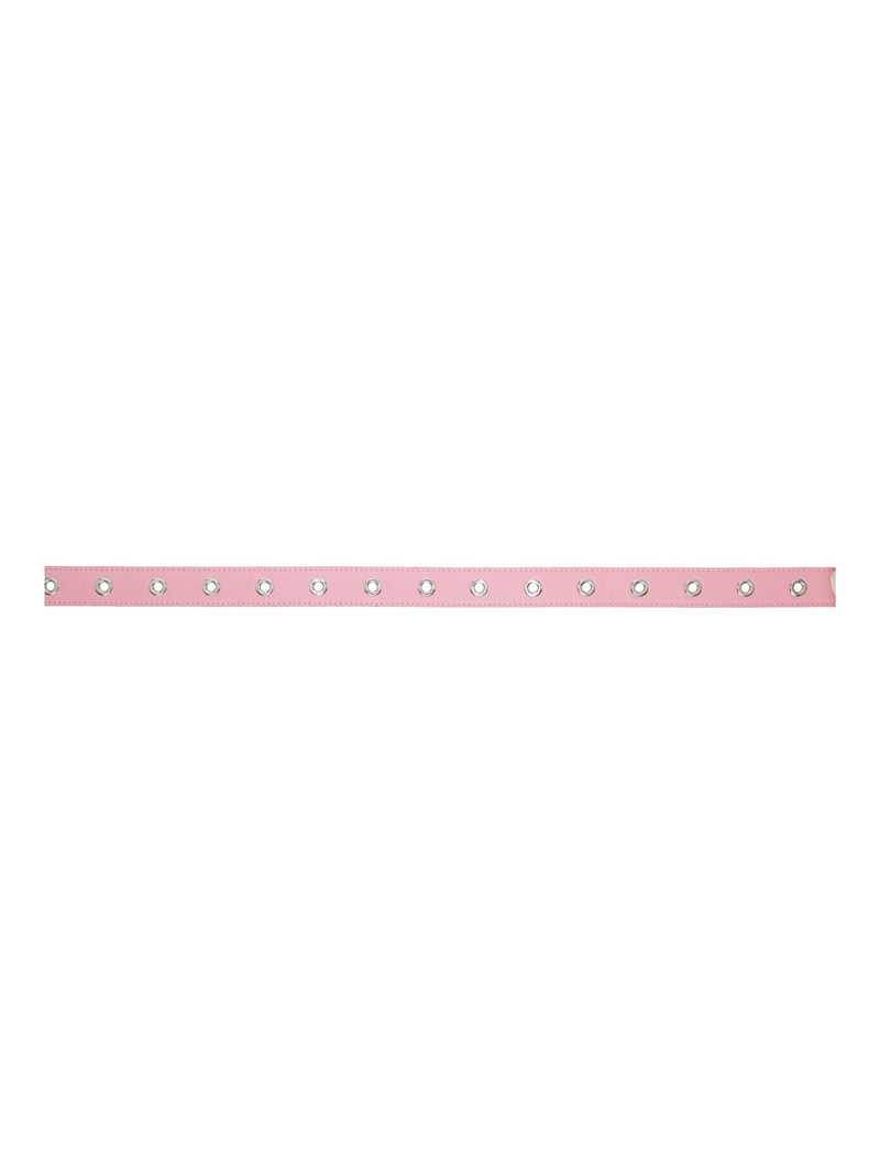 Blumarine Pink Eyelet Belt outlook