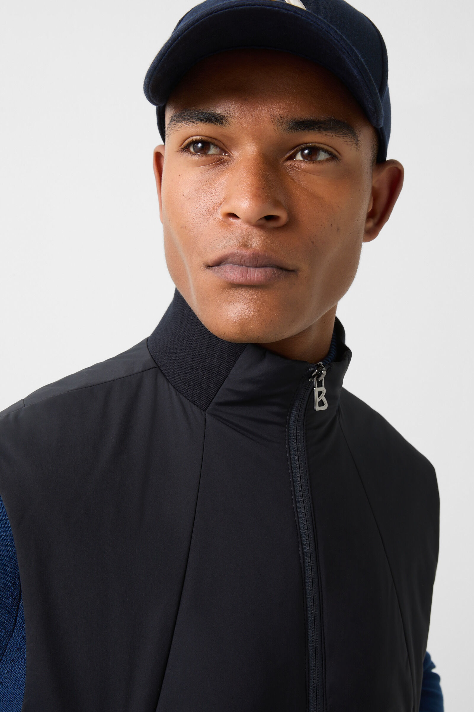 Lenny Vest in Navy blue - 5